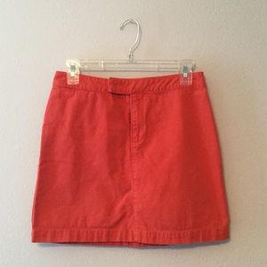 2 for $8/Orange denim style Skirt from Old Navy